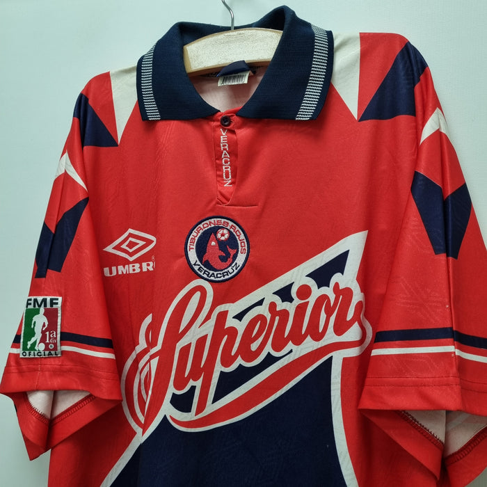 Red Sharks Veracruz 1995-1996 Heimtrikot (#8)