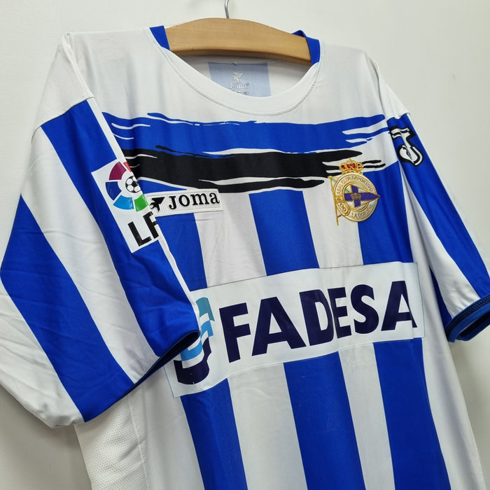 Camiseta Depor Coruña 2006-2007 Local (DUSCHER #4)