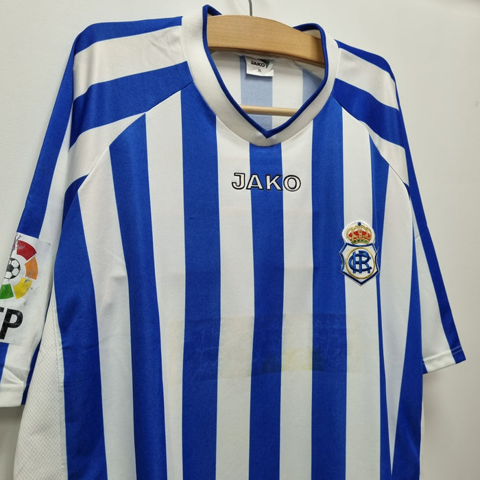 Camiseta Recreativo Huelva 2004-2005 Local