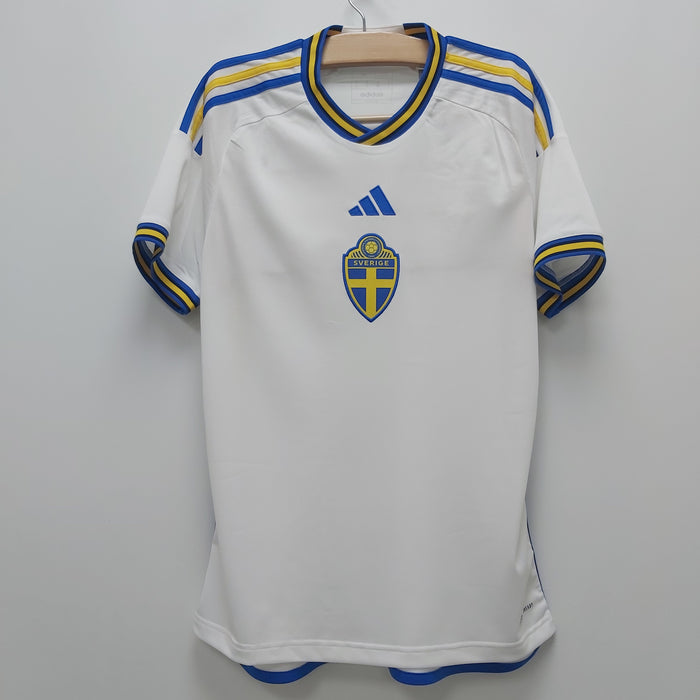 Camiseta Suecia 2022 Visitante