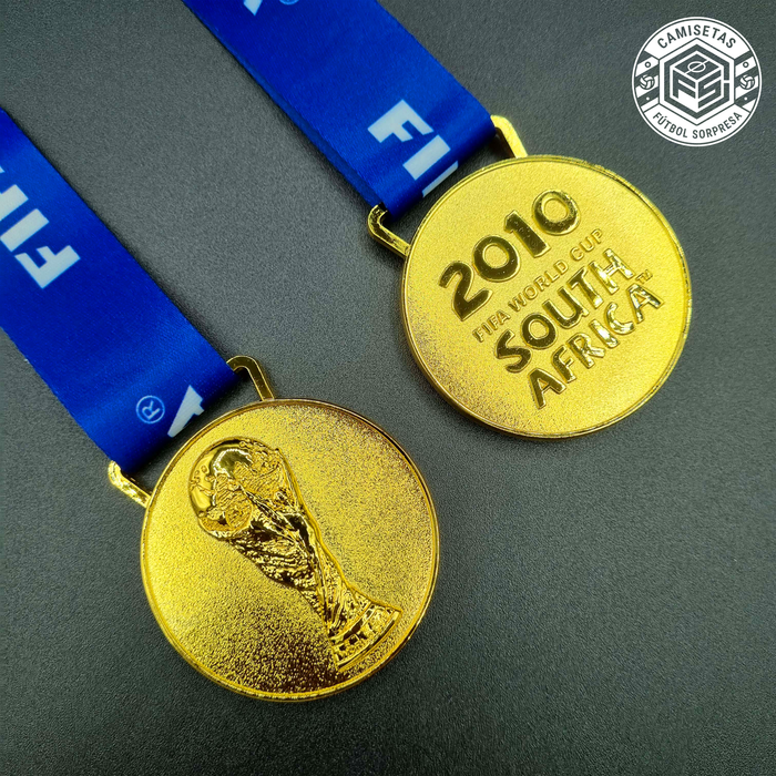 Medalla Mundial de Sudáfrica 2010: España Campeona con Marco Hexagonal