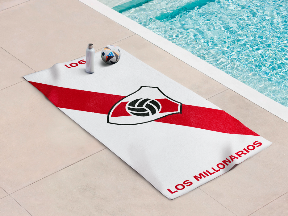 Strand- und Poolhandtuch – Los Millonarios – 160 x 80 cm