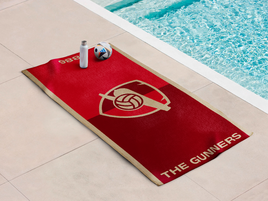 Strand- und Poolhandtuch – The Gunners – 160 x 80 cm